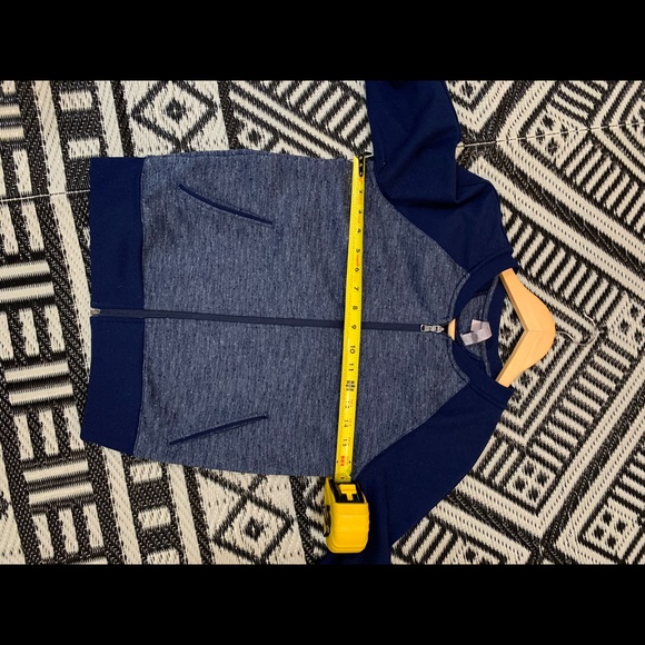 Under Armour StudioLux Bomber Jacket XS Navy - Picture 5 of 6